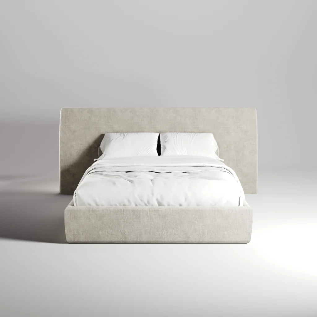 CAMA KING CON BASE BIANCA