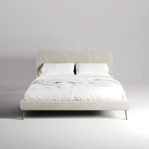 CAMA QUEEN CON BASE BIANCA