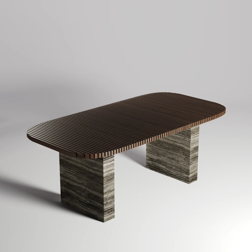 MESA DE COMEDOR LISTONES