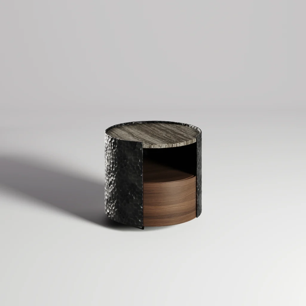 MESA DE NOCHE FUNDIDA