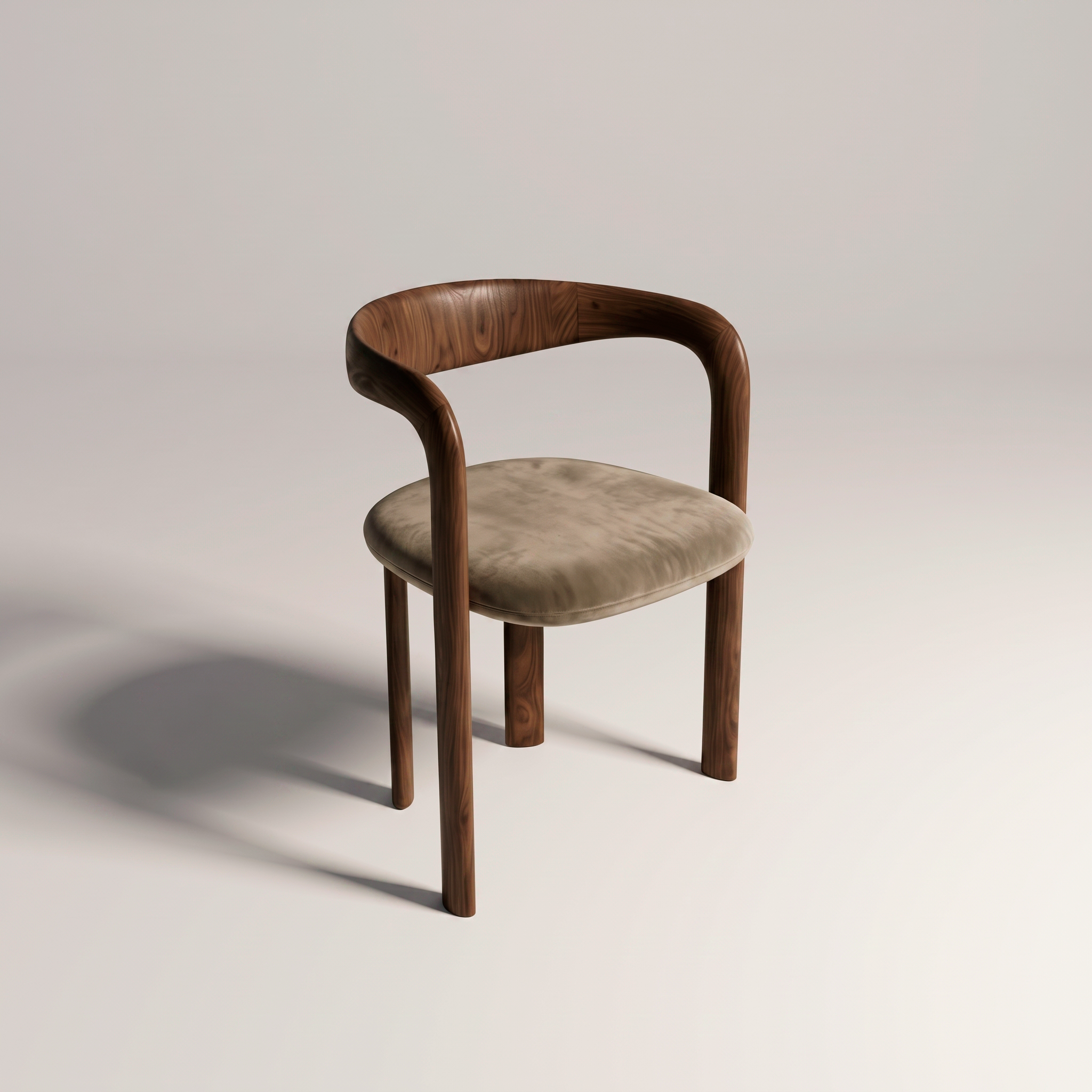 SILLA OLAS MADERA