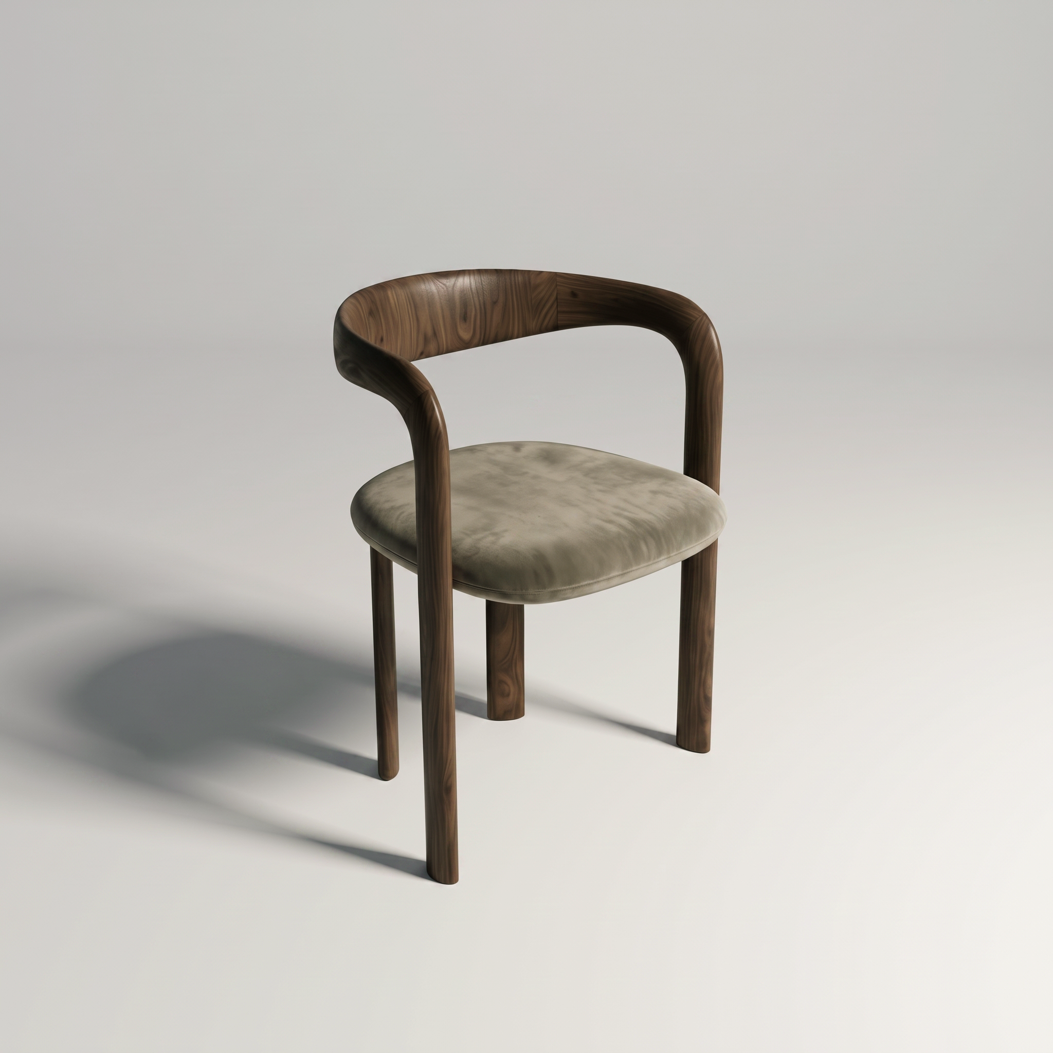 SILLA OLAS MADERA